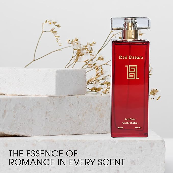 AFLUXE Women's Perfume Combo Set Milano Women&Red Dream Floral Fruity Fragrance Eau De Parfum Elegant 100ml Bottle Natural Spray Each for Daily Used