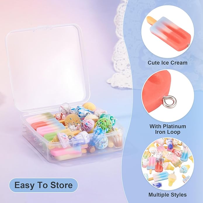 Craftdady Resin Plastic Miniature Food Snack Pendants Charms Ice Drink Juice Pendants Cute Bottle Fruit Keychain Charms Hang Ornament for DIY Craft Earring Bracelet Necklace Jewelry Making
