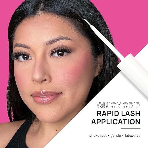 A2O Lab Ultra-Hold Brush-On Eyelash Adhesive, Clear, Waterproof, Latex-Free (3)