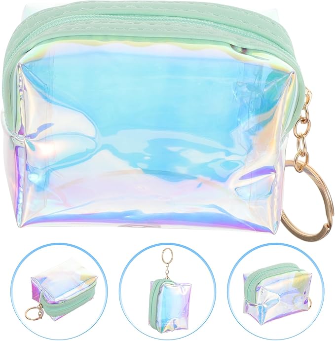 Mini Purse Keychain Coin Purse Keychain Clear Coin Purse Coin Wallet Clear Coin Pouch Mini Makeup Pouch Change Purse