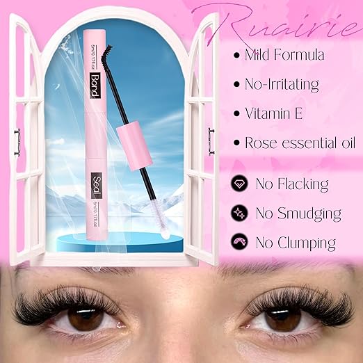 Bond and Seal Lash Glue for Eyelash Clusters Strong Hold Lash Cluster Glue 2 in 1 Lash Bond and Seal Waterproof by Ruairie