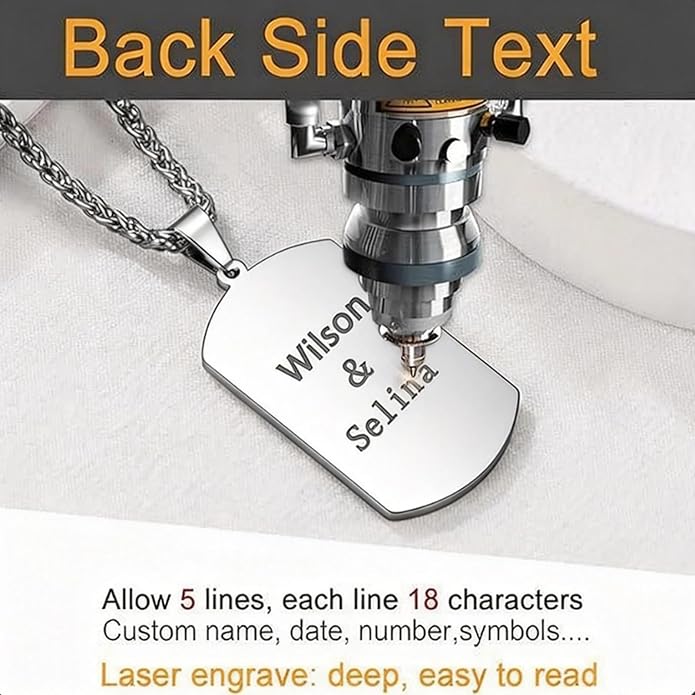 CLYLIFE Picture Necklace Personalized Photo,Custom Disc/Heart Pendant for Men Women Dad Mom Customized Necklace with Chain Photos Memorial Gifts for Mother's Day, Birthday, Anniversary