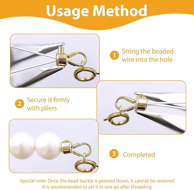 60 Pcs Crimp Beads, for Jewelry Making Metal Stopper Spacer Beads, Gold and Silver Plated Oblate Positioning for Bracelet Necklace Craft Projects Beaders and Jewelry Artisans