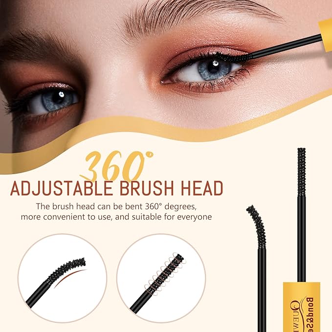 QUEWEL Lash Bond and Seal, 2 in 1 Lash Cluster Glue 10ML Eyelash Glue Waterproof Lash Bond and Seal Strong Hold for DIY Lash Extensions at Home