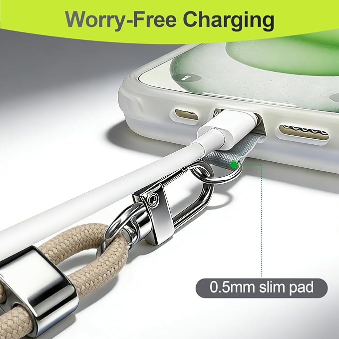 Phone Lanyard & Phone Wrist Strap, 3 in 1 Adjustable Anti Theft Phone Strap for Travel Hiking Cycling Climbing