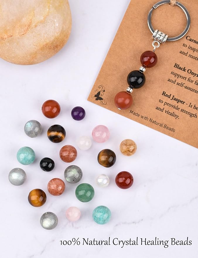 New Beginnings Gifts for Women, Small Crystal Keychain Farewell Gifts for Coworkers Women and Life Changes