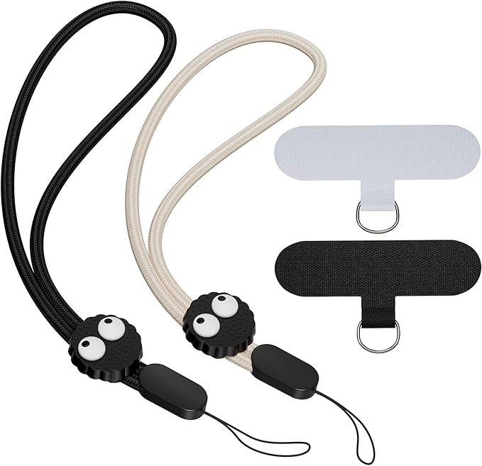 SURDOCA Adjustable Phone Lanyard Wrist Strap, Camera Wrist Strap, Nylon Wrist Lanyard, Anti Theft Strap, Lanyard for Earphone, USB Flash Drive, ID Name Tag Badge