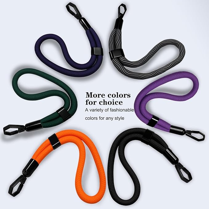 Phone Lanyard, 2 Pack Adjustable Cell Phone Lanyard Hand Phone Wrist Strap with Tether Tabs for Smartphones