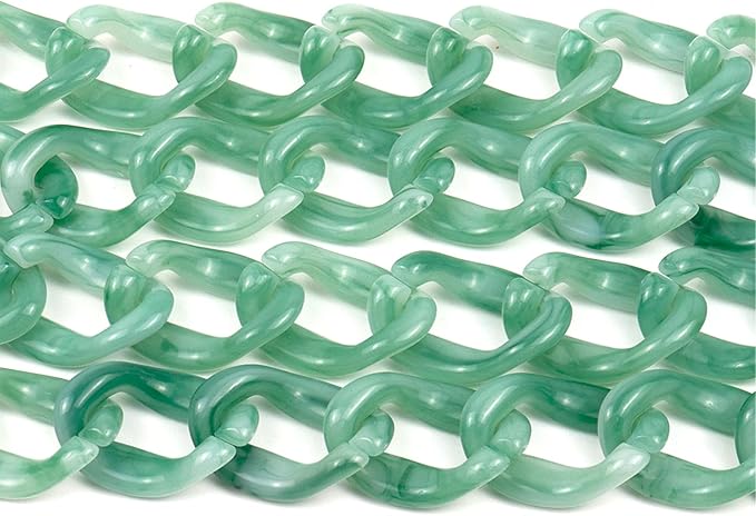 47.2"/120cm Fashion Shoulder Bag Strap Handbag Chain Strap for DIY Accessories & Bag Replacement, Green