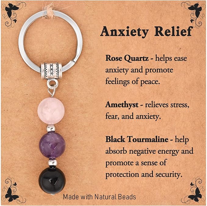 New Beginnings Gifts for Women, Small Crystal Keychain Farewell Gifts for Coworkers Women and Life Changes