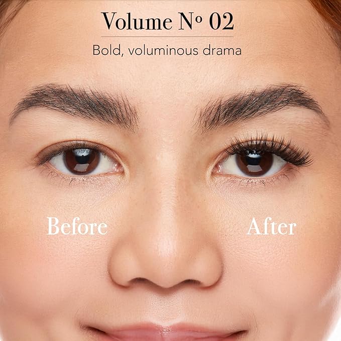 Pro Lash ProWear Professionally Styled Lash Clusters - Easiest to Apply Eyelash Cluster - 10 Day Eyelashes - Waterproof Lashes Clusters - 3 Sets - Volume No. 02 - Black