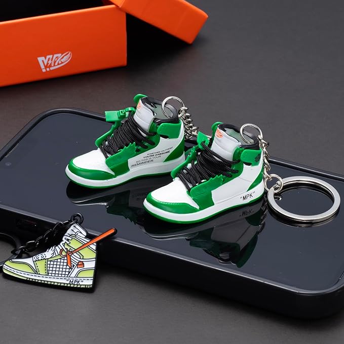 MPK 3D Mini Shoe Keychain,Sneaker Shoe lovers Keychainirthday Birthday Party Mystery Goodie Bag Prizes