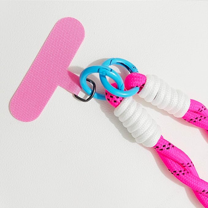 2Pcs Phone Wrist Strap,Universal Cellphone Lanyard with 2pcs Tether Tab,Lanyards for Women and Men