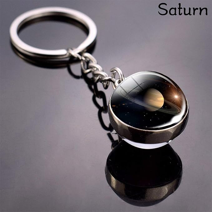 JWPavilion Solar System Planet keychain Accessories Pendant Glow In The Dark