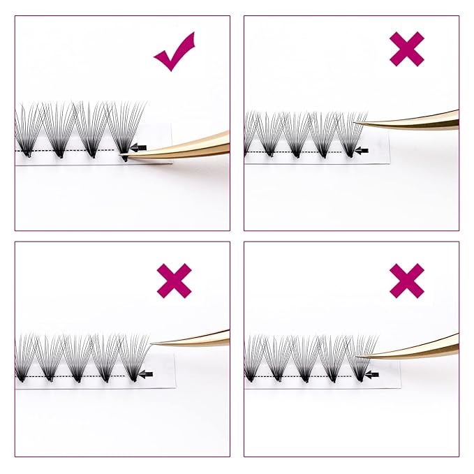Premade Fans Eyelash Extensions 3D to 20D Pro Point Volume Lash Extensions Premade Lash Extensions Fans Pre Made Volume Lashes Premade Volume Fan Lash Extension (16D-0.07D, 14mm)