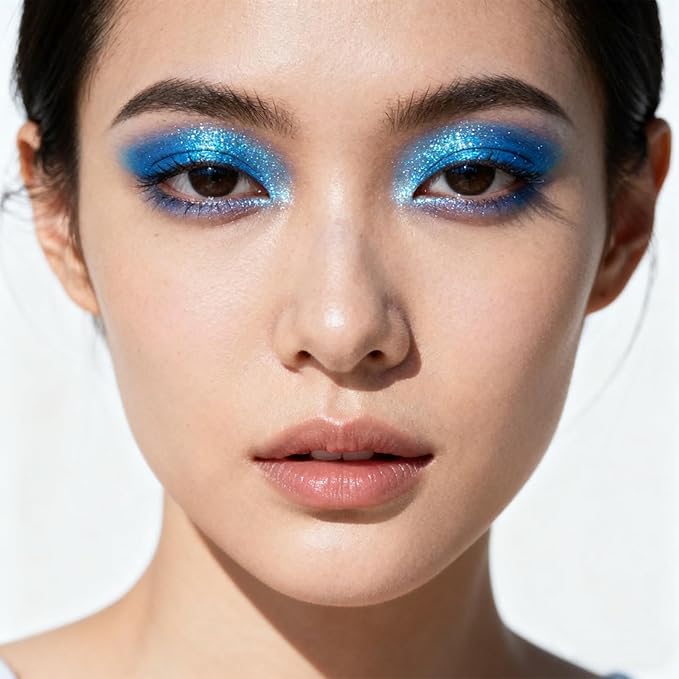 Crease-Proof Smudge-Proof Cream Eyeshadow Pencil, Shimmer Glitter, Creamy Texture, One-Swipe Application, Ideal for Daily Wear (22#)
