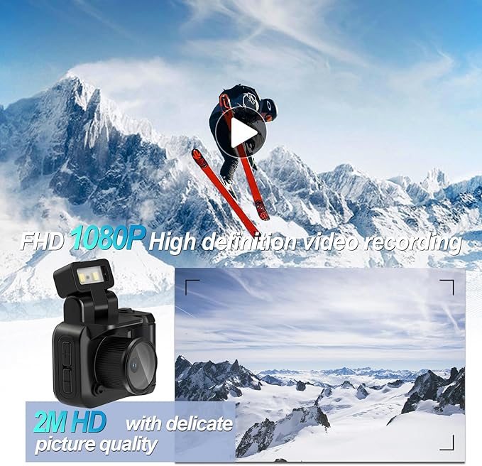 Mini Camera Keychain Mini Retro Camera Cameras Keychain Built-in 32GB Memory Card Best Choice for Travel Vlog Photography Gifts for Girl(Black)