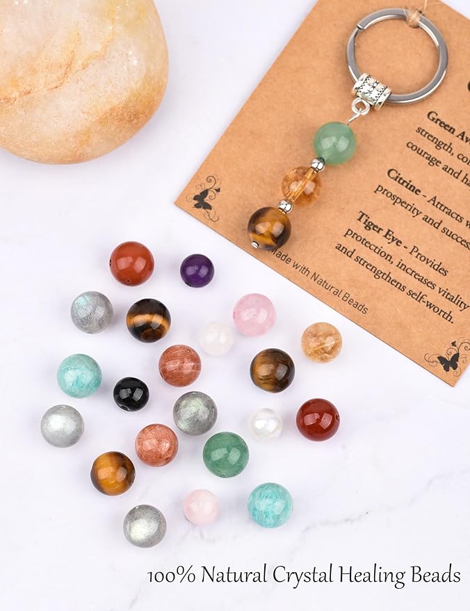 New Beginnings Gifts for Women, Small Crystal Keychain Farewell Gifts for Coworkers Women and Life Changes