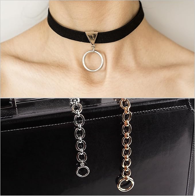 uxcell 25Pcs Open Jump Rings, 10mm/0.39" OD Brass Jump Ring Connectors 1.5mm Thick O Rings for Necklaces Bracelet Jewelry Making Keychain DIY Craft, Gold Tone