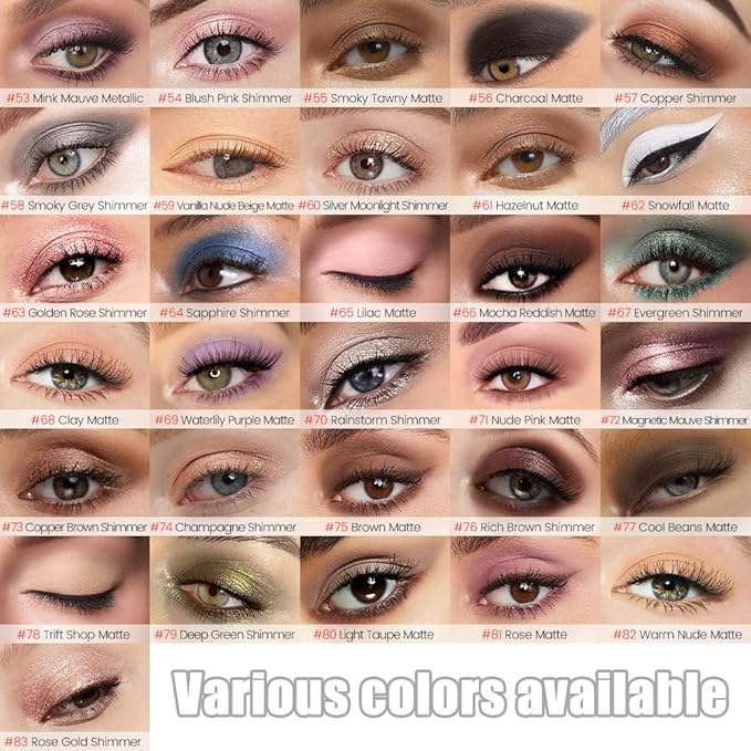 Light Pink Shimmer Cream Eye Shadow Stick Makeup for Women, Pink Shimmer Eyeliner Pencil Eyeshadow Brightener Stick for Eyes, Waterproof Eyeshadow Applicator Blendable, sombras para ojos 54#