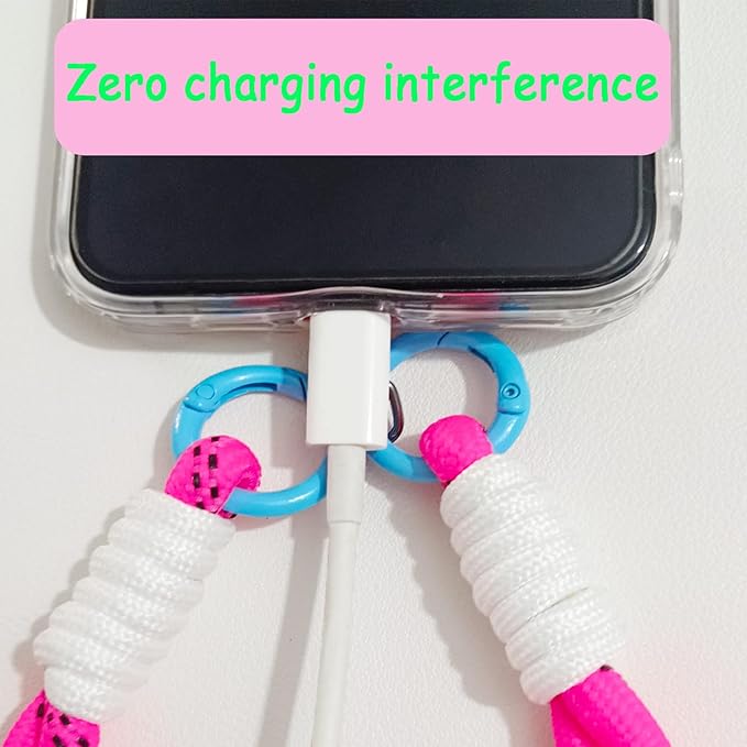 2Pcs Phone Wrist Strap,Universal Cellphone Lanyard with 2pcs Tether Tab,Lanyards for Women and Men