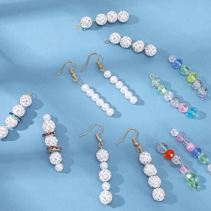 200 PCS Flat Head Pins, Stainless Steel Eye Pins 2 Inch Jewelry Making Pinflat Headpins Jewelrys Findings Eye Pin for DIY Craft Earring Bracelet Necklace Pendant(Silver Gold