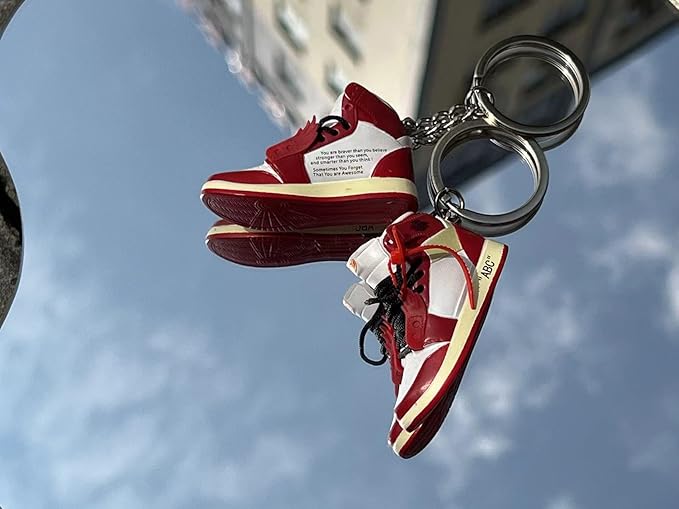 MPK 3D Mini Shoe Keychain,Sneaker Shoe lovers Keychainirthday Birthday Party Mystery Goodie Bag Prizes