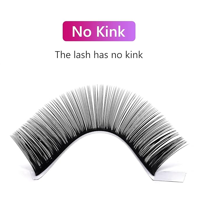Lash Extension D Curl 0.15 14mm Eyelash Extensions Individual Eyelashes Matte Black Classic Lashes Tray Supplies Professional Salon Use (0.15-D, 14mm)