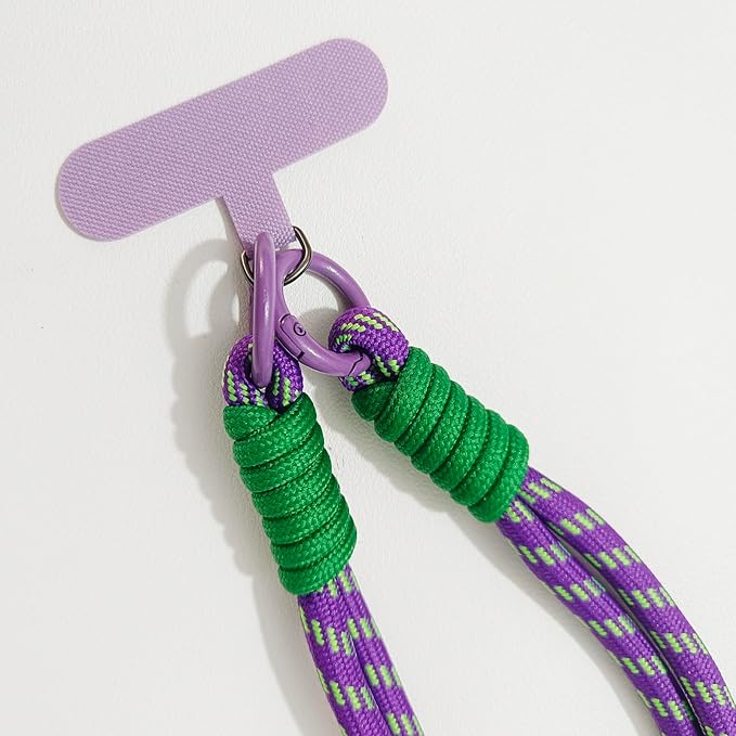 2Pcs Phone Wrist Strap,Universal Cellphone Lanyard with 2pcs Tether Tab,Lanyards for Women and Men