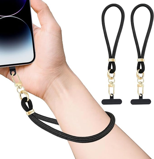 Phone Lanyard for Cellphone Case, Phone Wrist Strap for Case, With Lip Balm Holder Keychain Cap