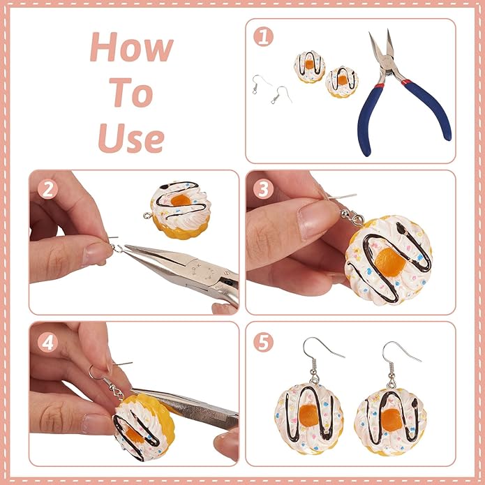 Craftdady Resin Plastic Miniature Food Snack Pendants Charms Ice Drink Juice Pendants Cute Bottle Fruit Keychain Charms Hang Ornament for DIY Craft Earring Bracelet Necklace Jewelry Making