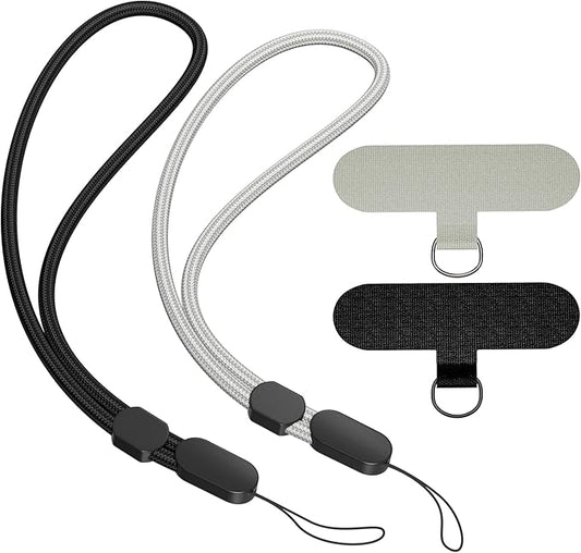SURDOCA Adjustable Phone Lanyard Wrist Strap, Camera Wrist Strap, Nylon Wrist Lanyard, Anti Theft Strap, Lanyard for Earphone, USB Flash Drive, ID Name Tag Badge (No Paw)