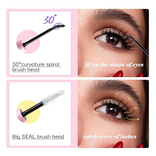 Lash Glue Bond and Seal Long Lasting Strong Hold Waterproof 2 in 1 Cluster Eyelash Glue for DIY Lash Extensions by Mavphnee