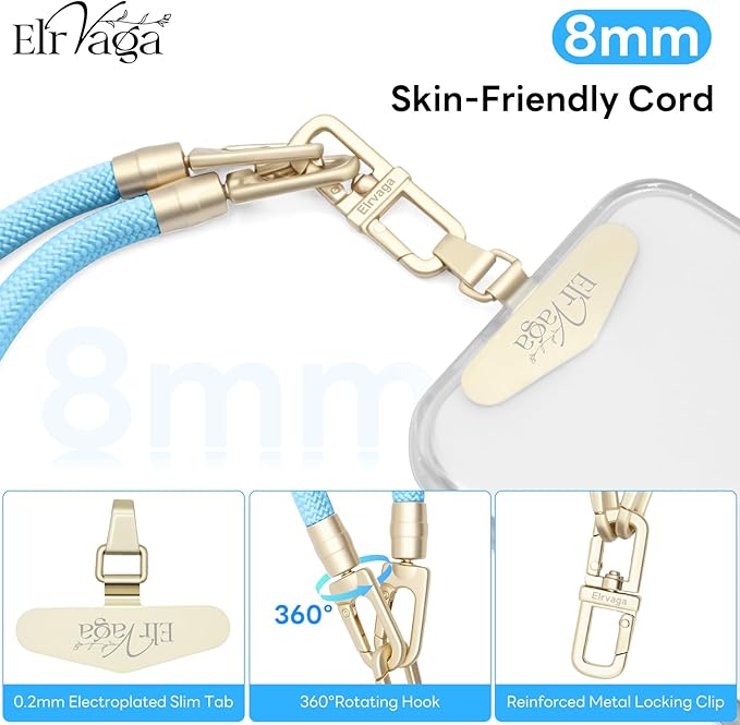 Universal Cell Phone Lanyard Wrist Strap,Phone Bracelet Strap,Phone Charms Strap