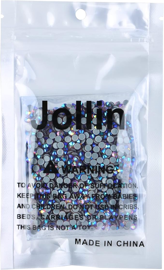 Hot Fix Crystal Flatback Rhinestones Glass Diamantes Gems 4.0mm(16ss 1440pcs, Light Purple AB)