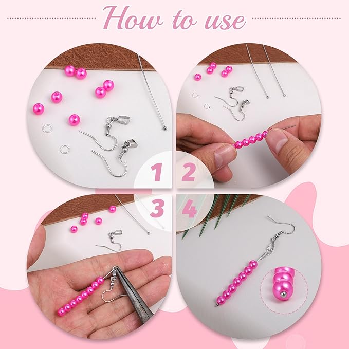 200pcs 60mm/2.36 Inch Stainless Steel Ball Head Pins Silver Jewelry Making Pins Bendable Headpin for Earring Pendant Bracelet Necklace Jewelry DIY Craft