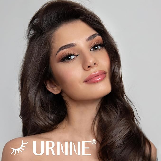 Natural Lash Clusters, 168Pcs Lash Extension Kit, 9-11MM Wispy Eyelash Clusters, Individual Lashes Cluster Kit with Bond and Seal and Tweezers DIY at Home by URNNE