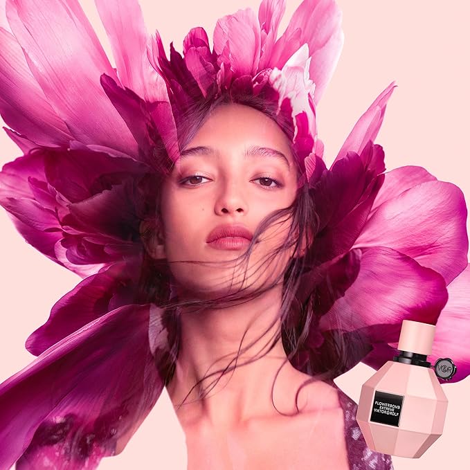 Viktor&Rolf - Flowerbomb Extreme - Eau de Parfum Intense Womens Perfume - Intense & Floral - With Raspberry, Jasmine, Rose, Orange Blossom & Vanilla Bean - 1.7 Fl Oz