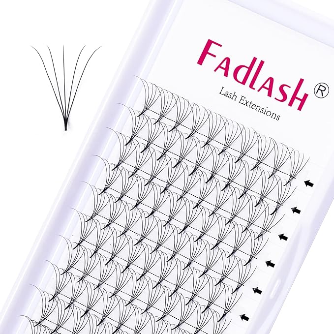 Eyelash Extensions Premade Fans Eyelash Extensions C CC D DD Curl Pointy Tip Pre Fan Eyelashes Premade Lash Extension Fans Volume Lash Extensions Pre Made Volume Lashes (5D-0.10D, 10mm)