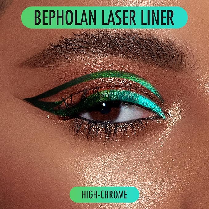 BEPHOLAN Chameleon Metallic Eyeliner - Shifting Colors Glitter Waterproof, 24h Long-Lasting Eyeliner Pen (WILD OASIS)