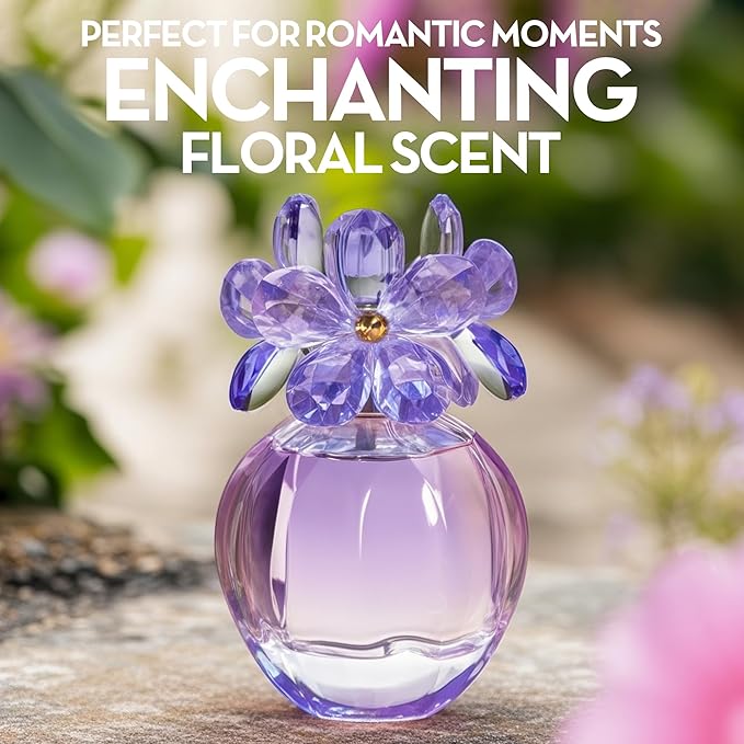 AFLUXE Women's Perfume Combo Set Milano Women&Daicy Blue Floral Fruity Fragrance Eau De Parfum Elegant 100ml Bottle Natural Spray Each for Daily Used
