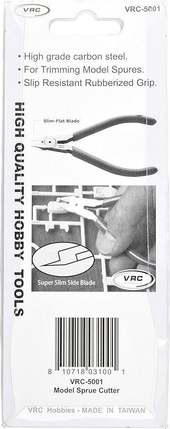 115mm Plastic Model Sprue Flush Cut Pliers - Made In Taiwan #5001