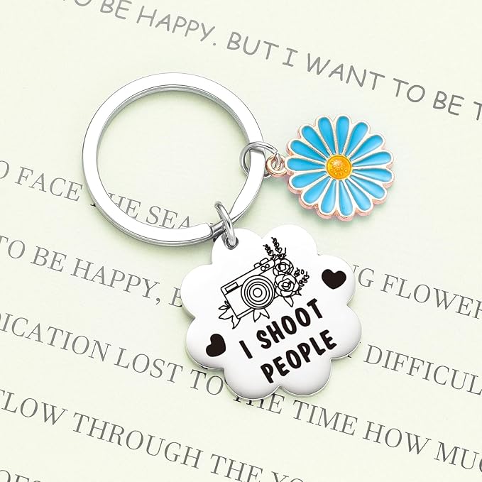Camera Keychain For Photo Lover Jewelry Photography Gifts For Photographer Jewelry Dad Keychain