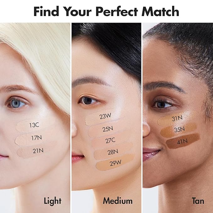 AGE20'S Signature Essence Pact SPF 50+ | Pack of 2 | 21N VANILLA | Cream Foundation, Dewy Finish, Natural Coverage | Korean Cushion Foundation