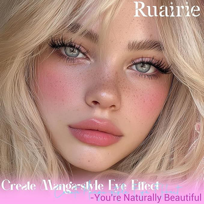 Natural Lash Clusters Kit Manga Lash Extension Kit Wispy Cluster Eyelash Extensions Anime Lashes Clusters 10-16mm DIY Eyelash Extension with Waterproof Bond,Seal and Tweezers by Ruairie