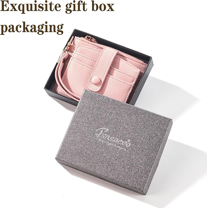 Keychain Wallet Wristlet Small Credit Card Holder Bracelet Key Chain Purse Bangle Tassel Beads Key Rings for Women