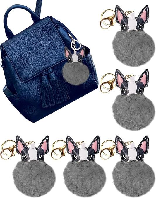 ALPI Super Plush Keychain - Cute Keychain for Bags, Keys, & More - Adorable Purse Charm - Pack of 5