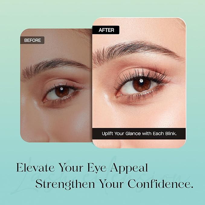 VYRILA Lash Clusters 0.05mm Individual Lashes, 3D Wispy Lashes Clusters, 0.1mm Super Thin Band Resuable Natural Lashes,D Curl Faux Mink Lashes,120pcs Lash Extension (Green Charm-D-0.05-8-16mix)