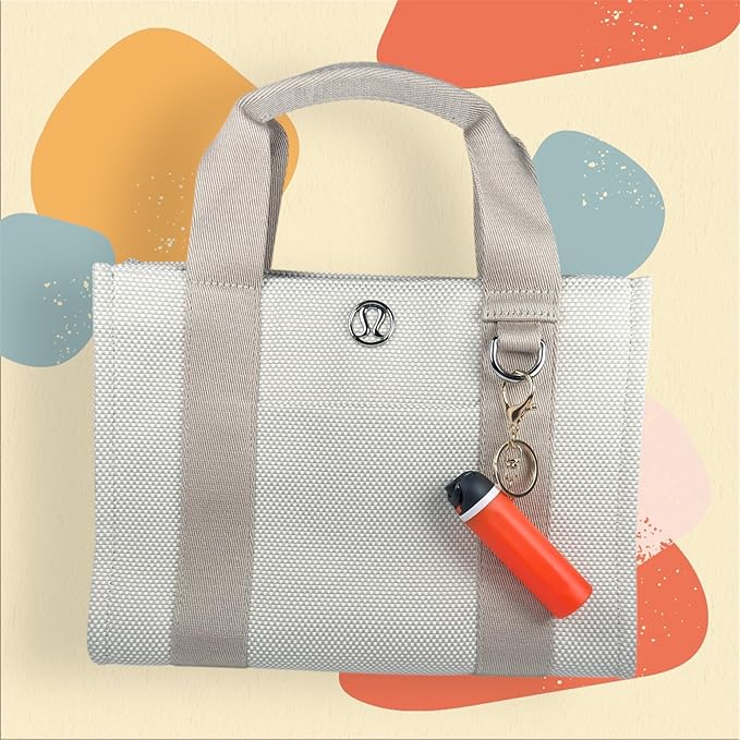 Mini Trendy Bottle Keychain Accessories Compatible with Owala Water Cute Tumbler Cup Chapstick Lip Balm Holder Charms