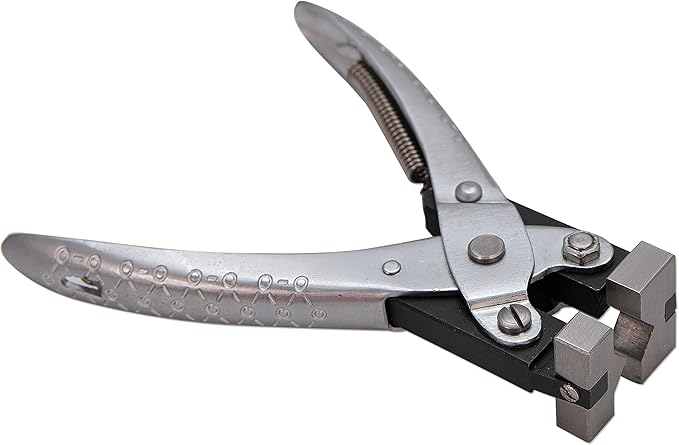 The Beadsmith Bending and Forming Parallel Plier, 5.25 inches (135mm), Steel tool for jewelry making, with spring handle